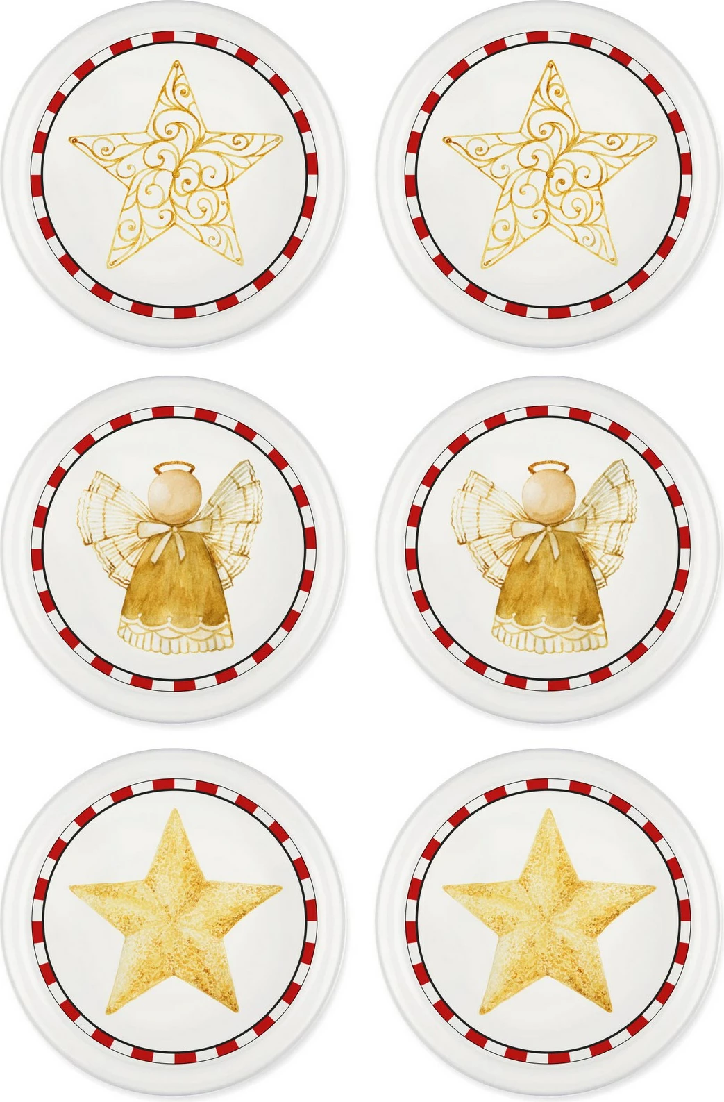 Set pjatash të vogla për meze (6 copë), Hermia, NEW037