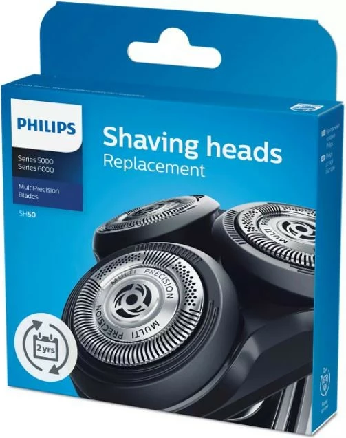 Koka zëvendësuese për makinë rroje Philips SH50/50, për Shaver Series 5000/6000, Çelik