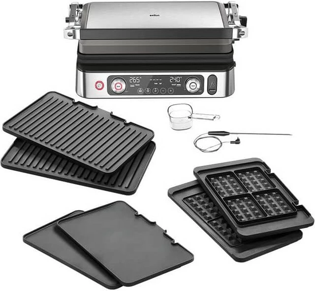 Grill elektrik Braun 0X17900008, 2200W, çelik inox