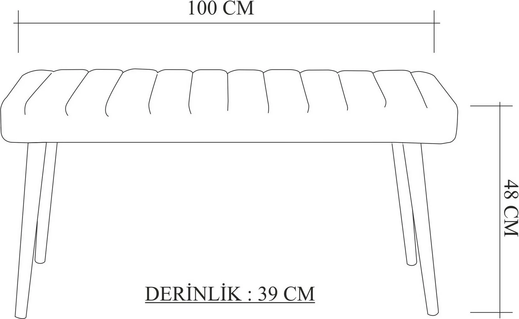 Set tavoline me karrige, zgjatës, 3 pjesë, Skye Decor, Santiago 0900, ngjyrë Atlantic Pine, Stone