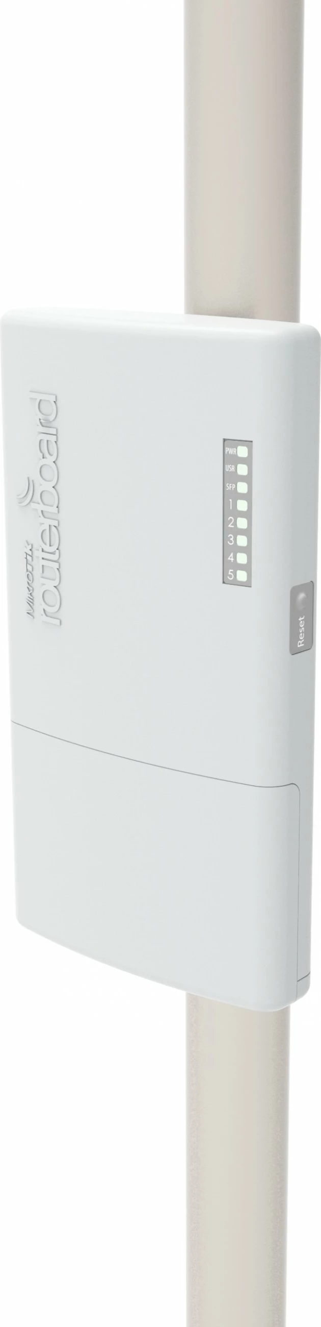 Router MikroTik PowerBox Pro, Gigabit Ethernet, Bardhë