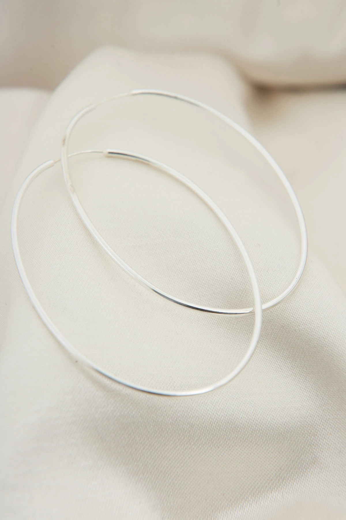 Vathë të mëdhenj rrethor prej argjendi, Elika Silver, ERKP13002