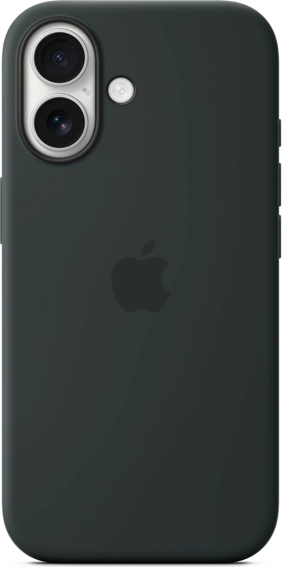 Mbështjellës silikon Apple iPhone 17 MagSafe, i zi