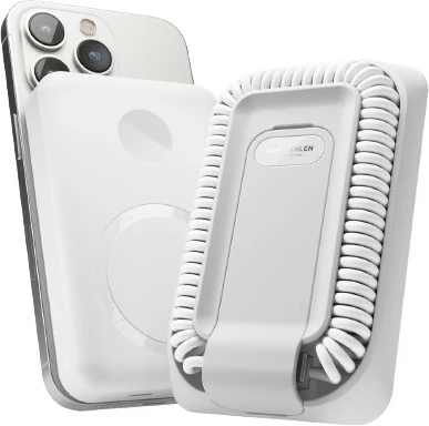 Powerbank magnetik Vonmählen allroundo Pro, i bardhë