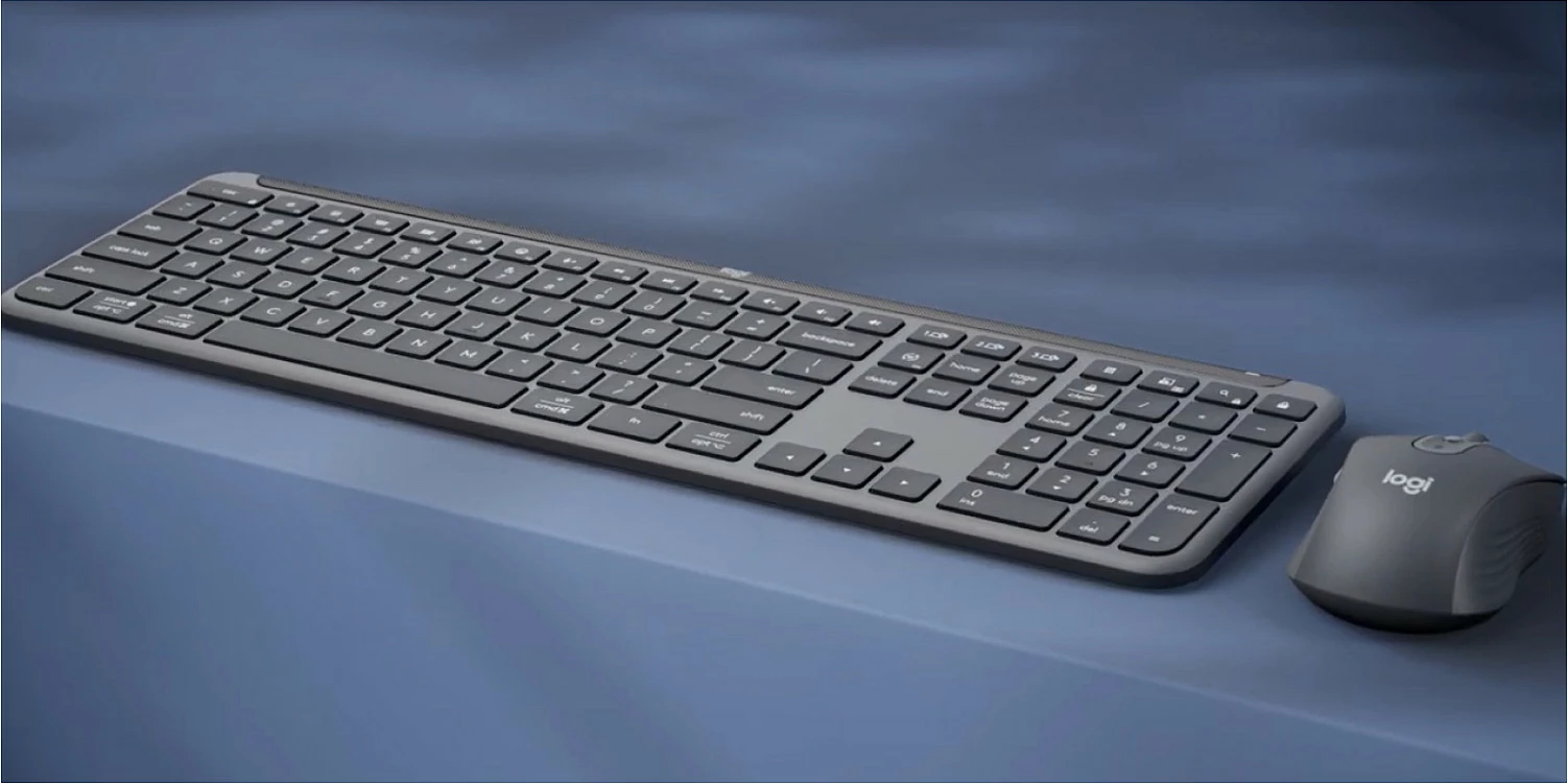 Kasë maus e tastierë Logitech SGN SLIM COMBO MK950 BUSINESS, slim, wireless, gri