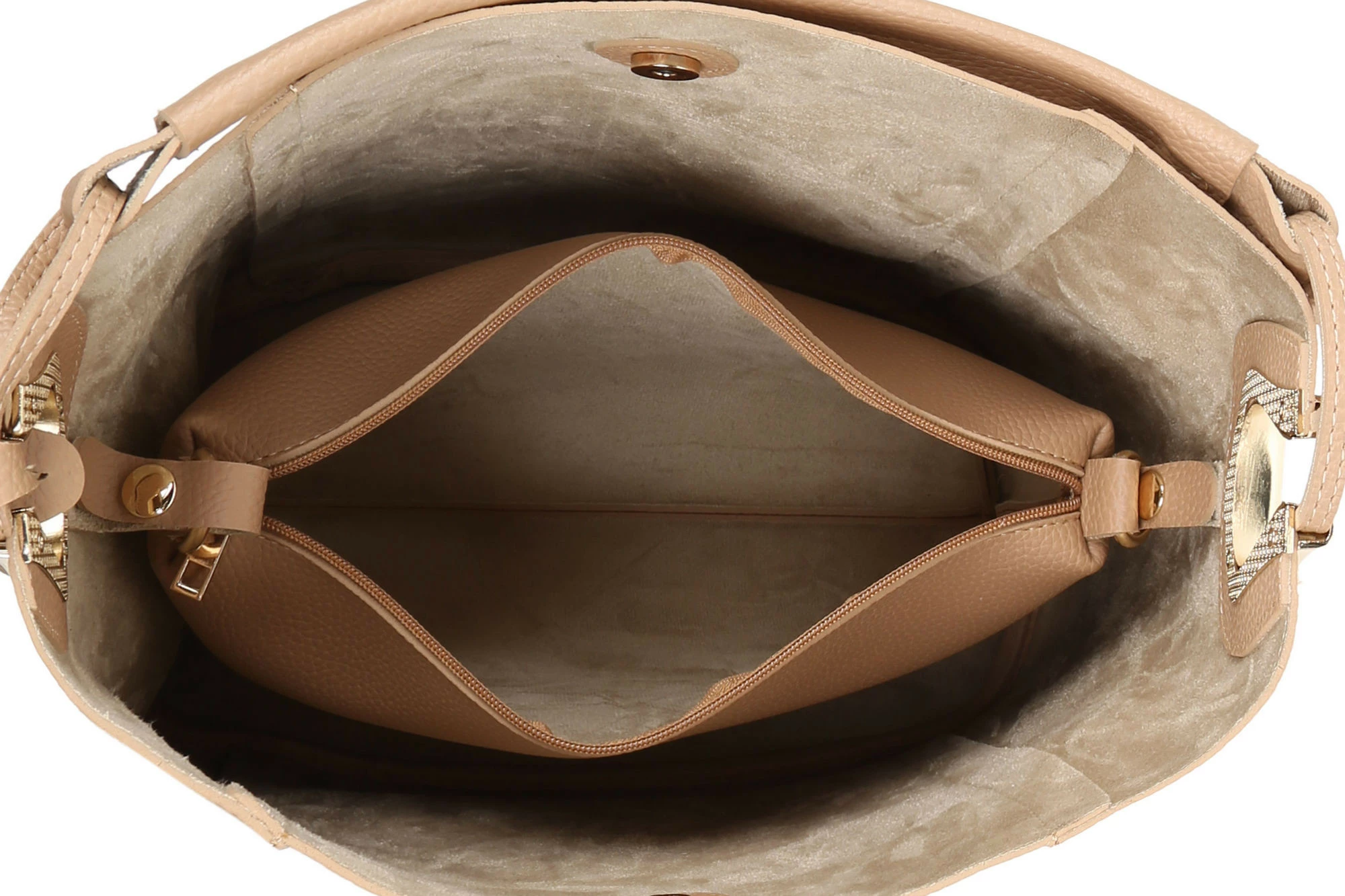 Çantë shpine Lucky Bees, ngjyrë camel, 297