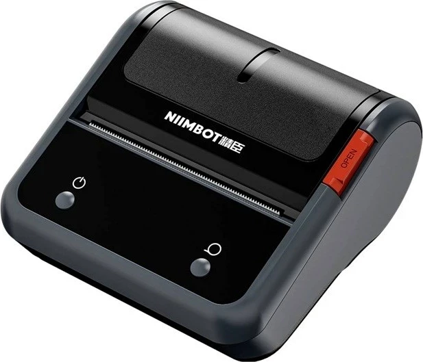 Printer etiketash NiiMbot B3S_P, portativ, 2000 mAh, Gri