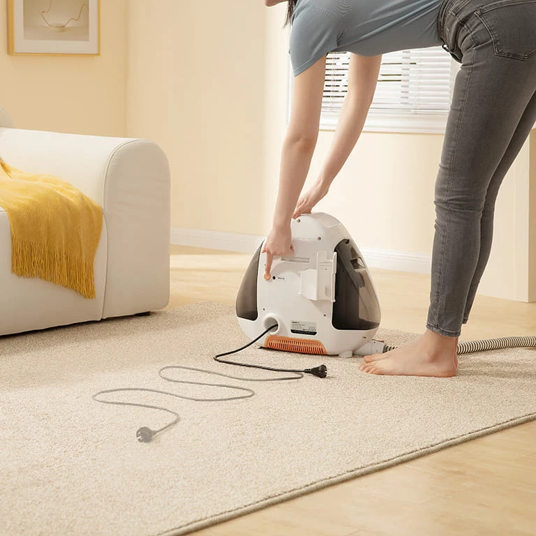 Fshesë për pastrim të thellë (spot cleaner) Uwant B100-S, 450W, 12 kPa, depo ujit 1.8L/1.6L, kabllo 5m, e bardhë/gri