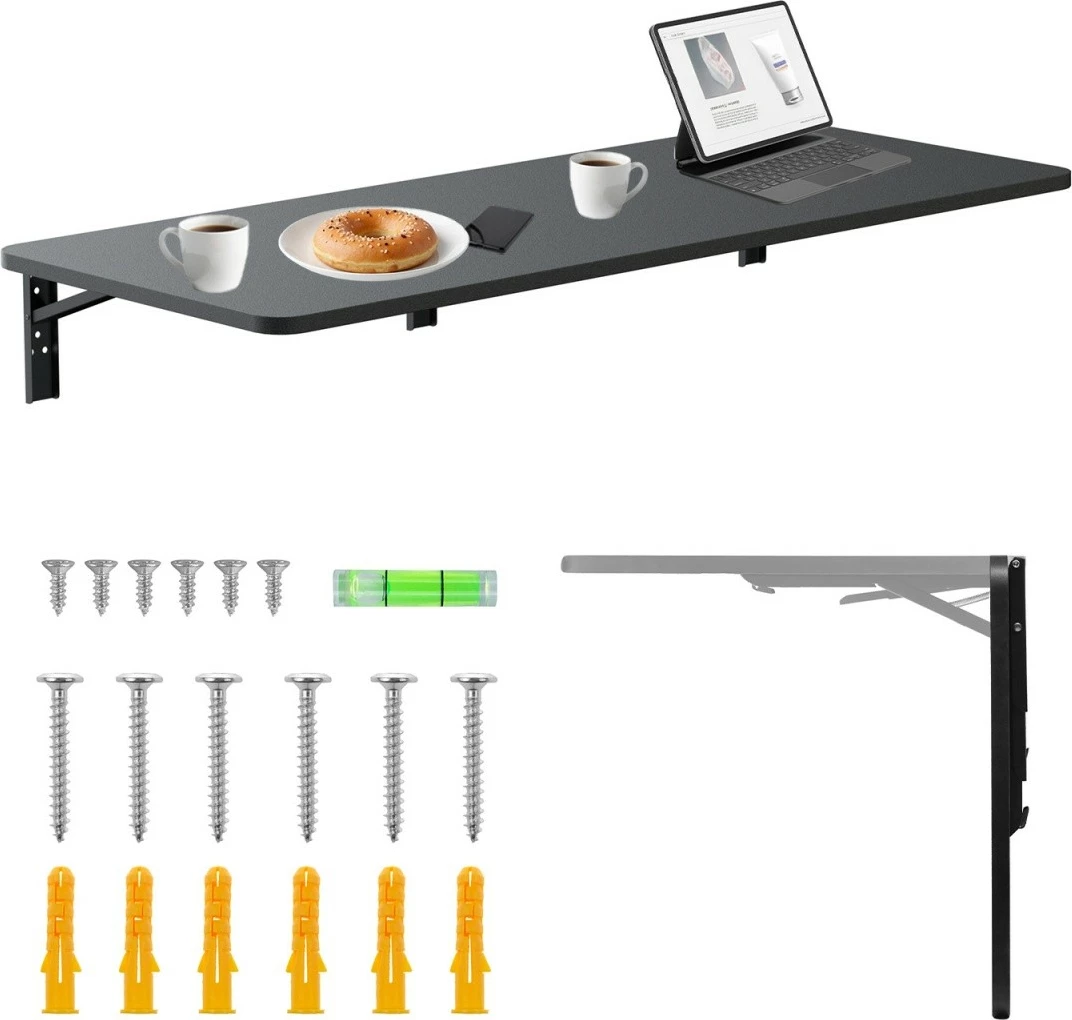 Raft i palosshëm muror, Maclean MC-128 B, 100x40 cm, ngarkesë 50 kg, i zi