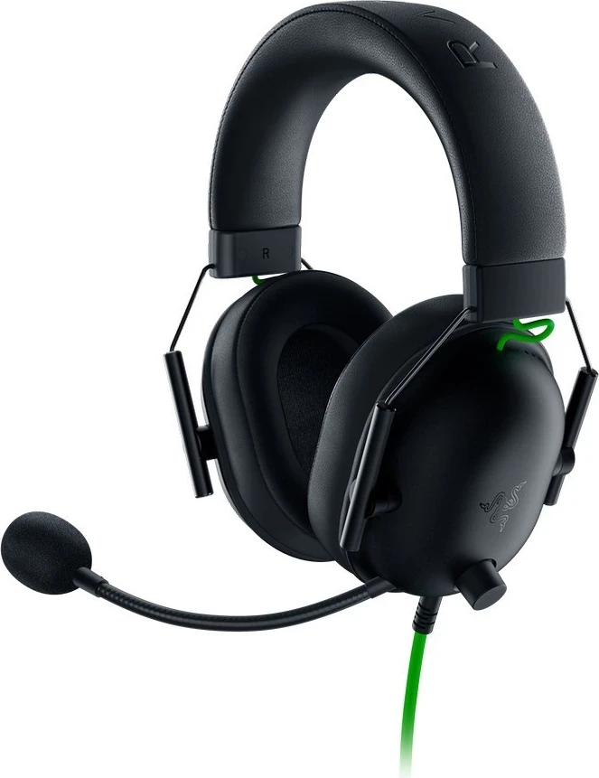 Kufje gaming Razer BlackShark V2 X USB, 7.1, të zeza-jeshile