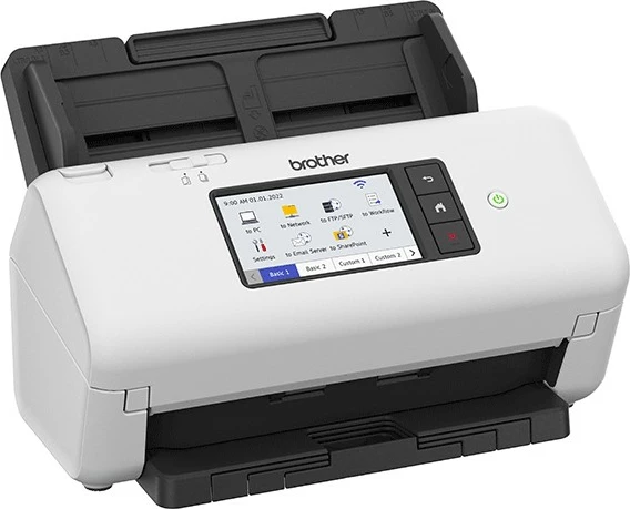 Skaner dokumentesh Brother ADS-4700W, Wi-Fi, duplex, ADF 80 fletë, rezolucion 1200 DPI