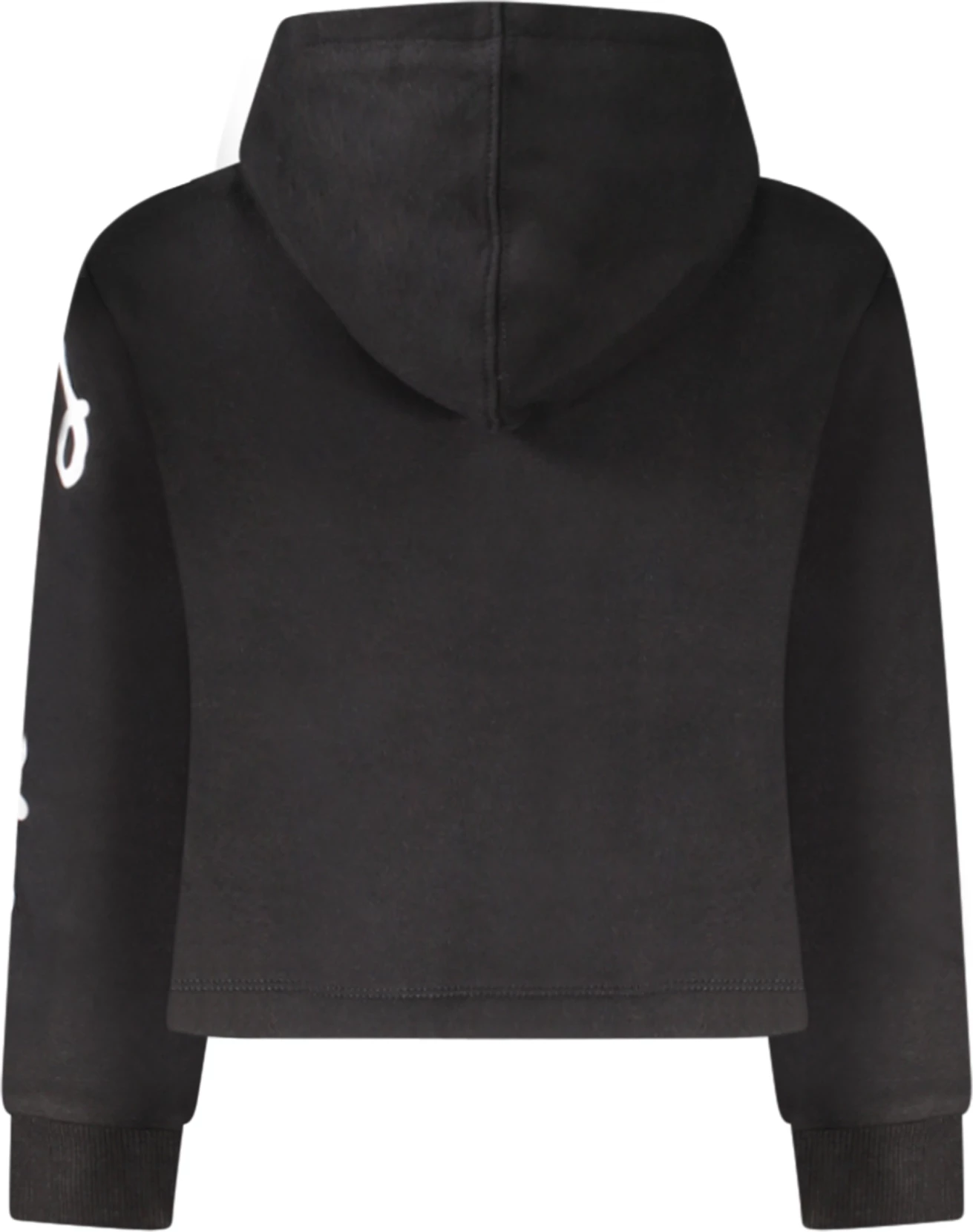 Duks për vajza Converse Zip-Up, e zezë