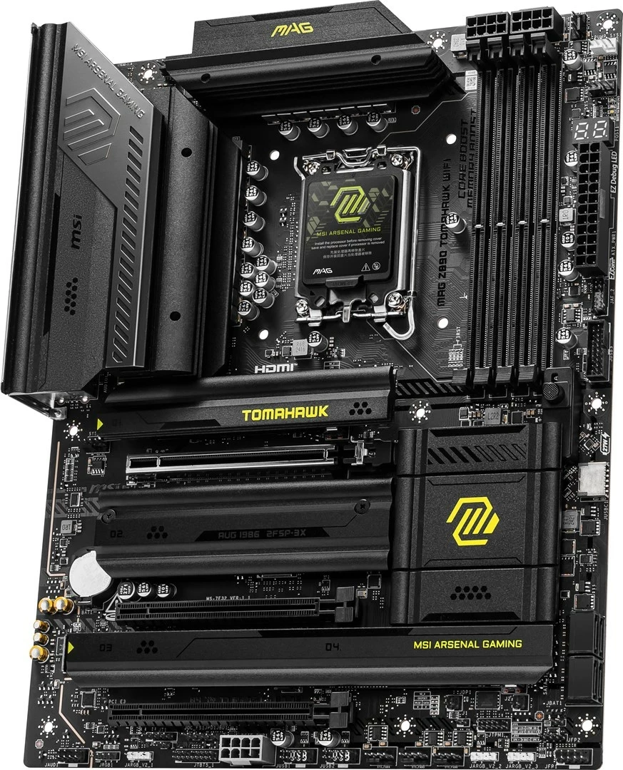 Pllakë amë MSI MAG Z890 TOMAHAWK WIFI, Intel Z890, ATX, E zezë