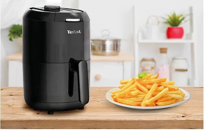 Fritezë ajri, Tefal EY1018, 1.6 L, timer 30 min, e zezë