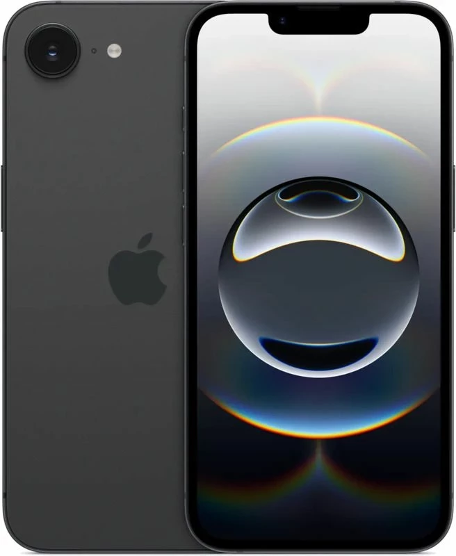 Apple iPhone 16e, 6.1", 128GB, Black