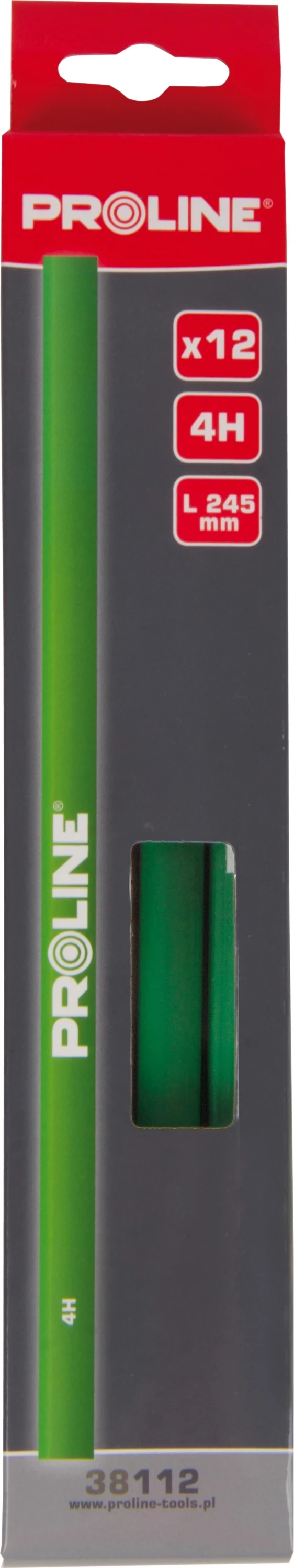 Laps ndërtimi PROLINE 38102 4H 245 mm i gjelbër set 2 copë