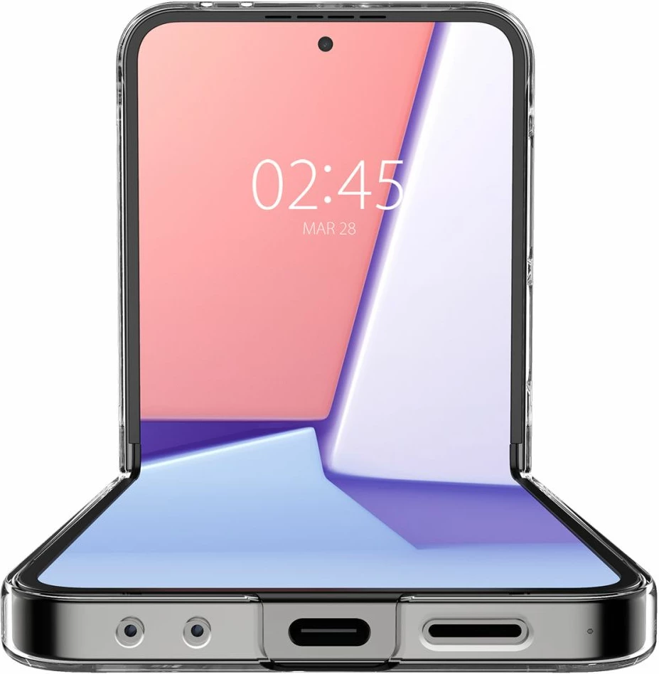 Mbështjellës Spigen AirSkin për Samsung Galaxy Z Flip 6, Transparent