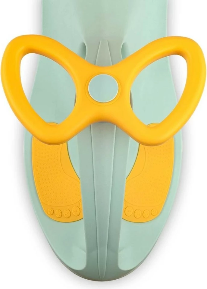 Ride-on Milly Mally Gravity 5926 pa pedale, rrota LED, 4 rrota, 3+ lime yellow