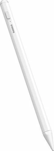 Stilus Baseus Smooth Writing 2 Lite 130mAh, për iPad, karikim USB-C, Palm Rejection, i bardhë, set me majë rezervë + kabllo