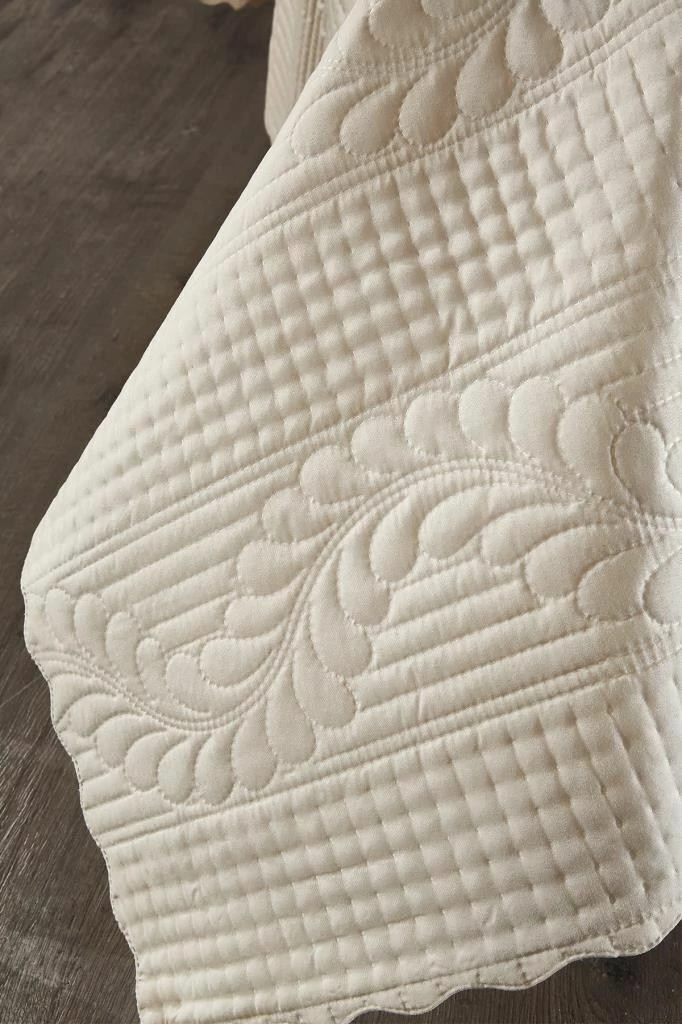 Set mbulesë dysheku dopio, ngjyrë kapuçino, L'essentiel, me dy jastëkë