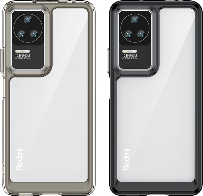 Mbështjellës Hurtel Outer Space Case për Xiaomi Poco F4 5G, i zi