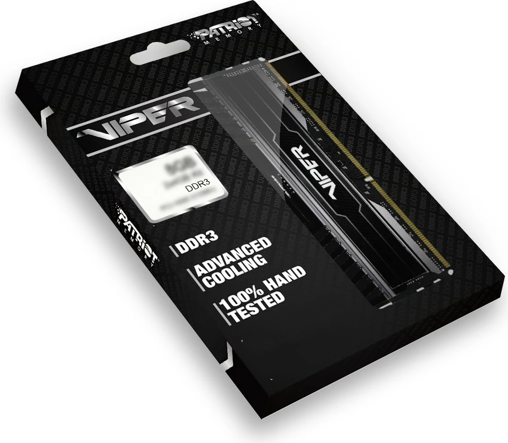 RAM Memorje Patriot Viper 3 8GB DDR3 1600MHz Black Mamba