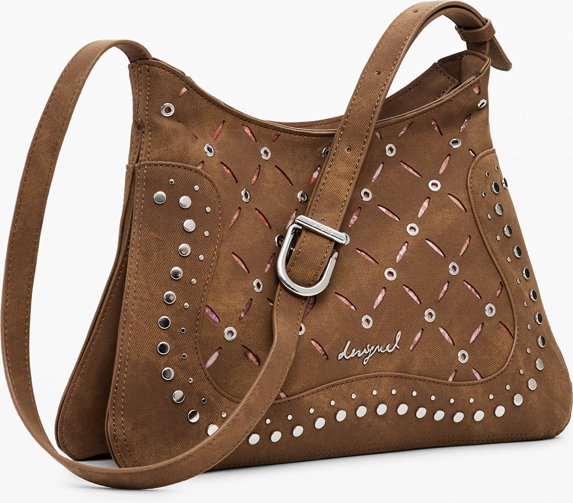 Çantë për femra Desigual Yankee Manaos, kafe