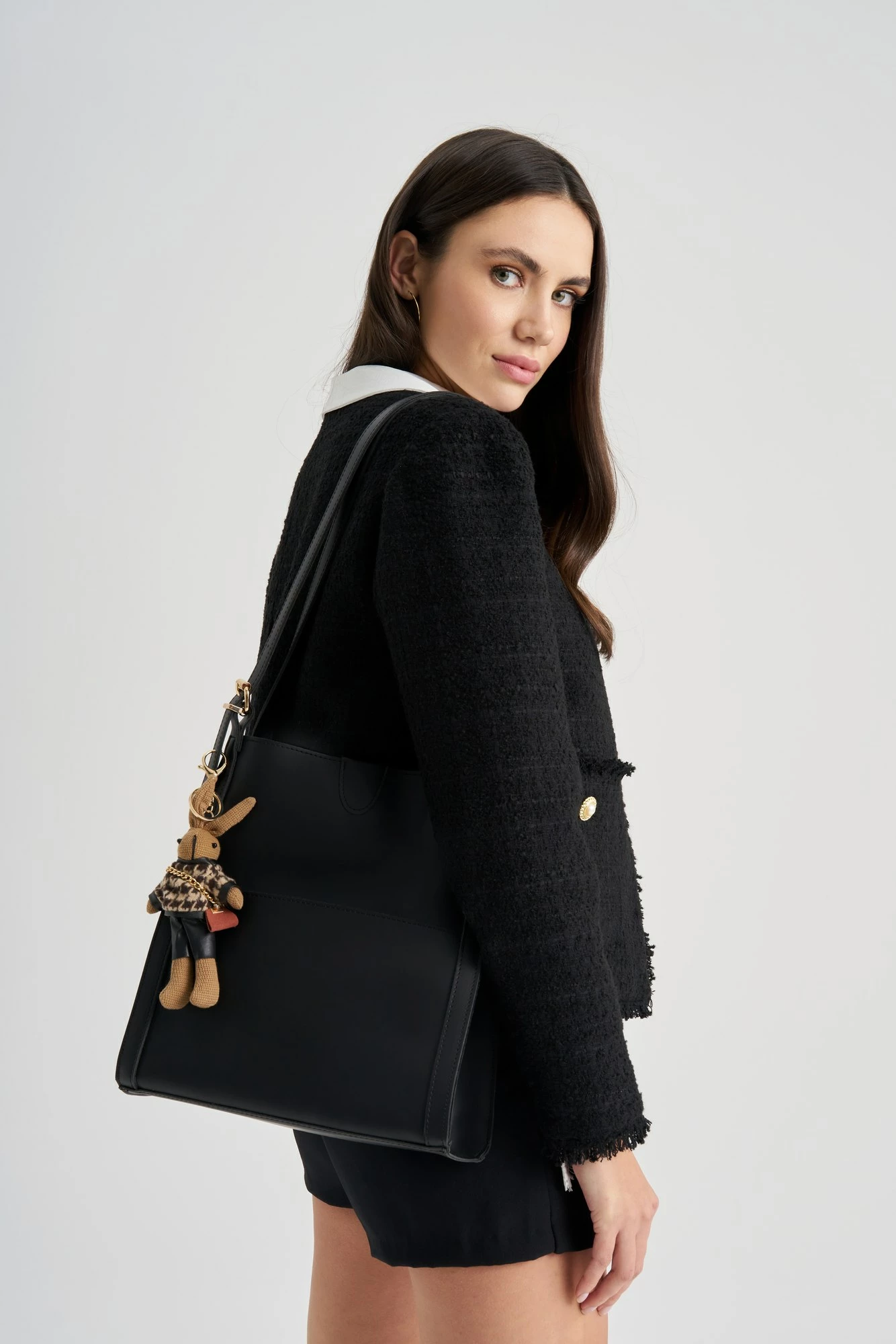 Torba Tote Lucky Bees, 352, e zezë