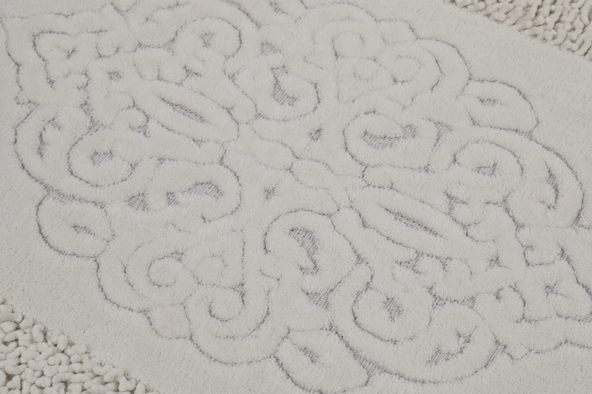 Set tapetash për banjo (2 copë), Mijölnir, Piante, ecru