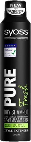 Shampon i thatë Syoss Pure Fresh 200ml