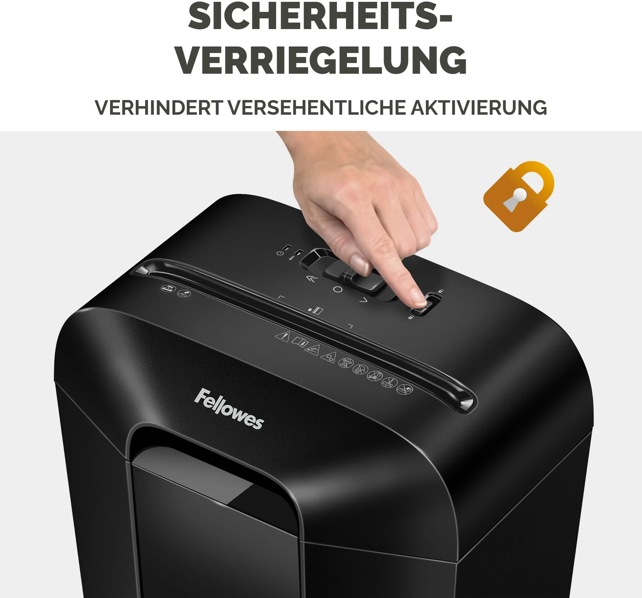 Shredder Fellowes Powershred LX50, 17L, 9 fletë, particle-cut, e zezë