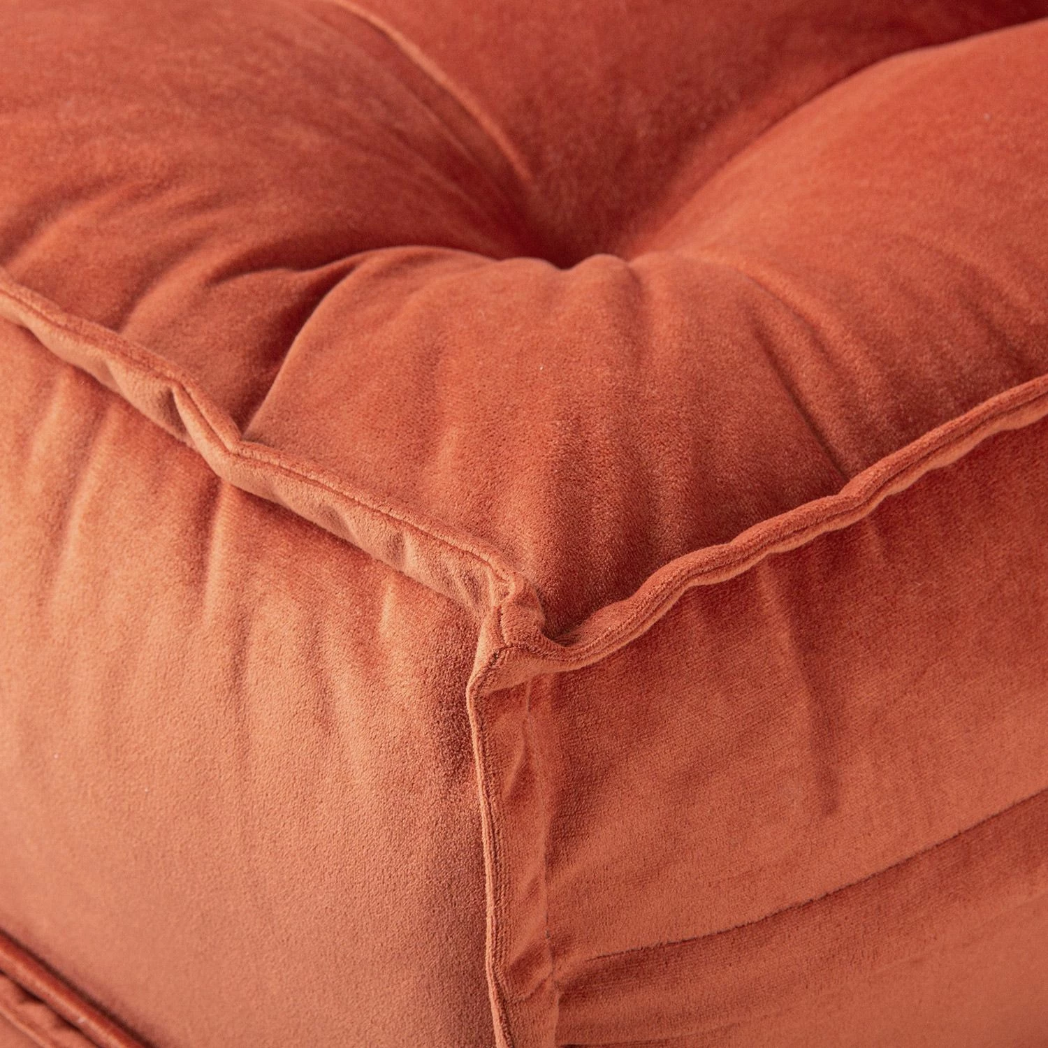 Krevat-karrige një vendësh, stof boucle ngjyrë e kuqe qeramike, Atelier del Sofa