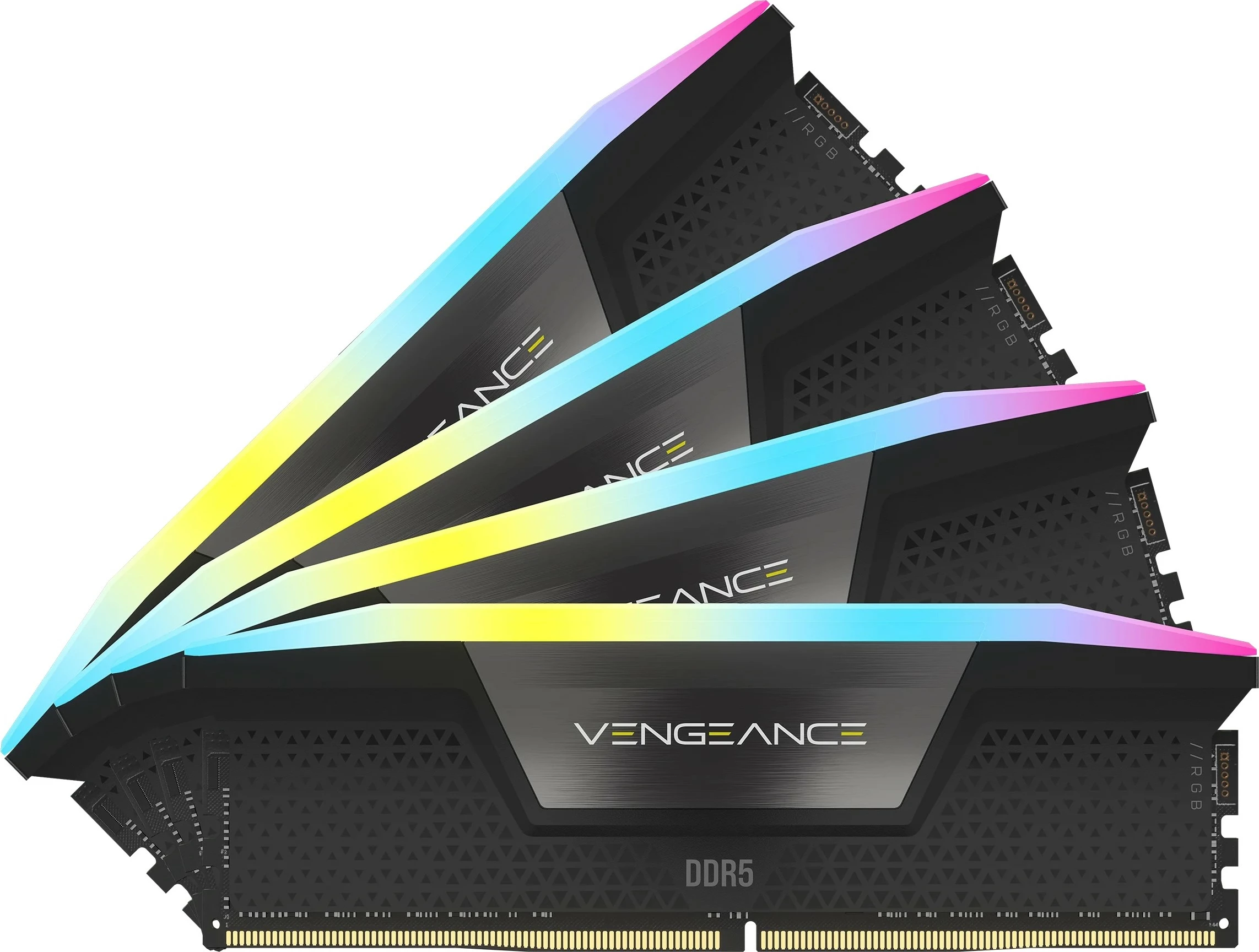 RAM Memorje Corsair Vengeance RGB 128GB (4x32GB) DDR5 5600MHz, shumëngjyrëshe