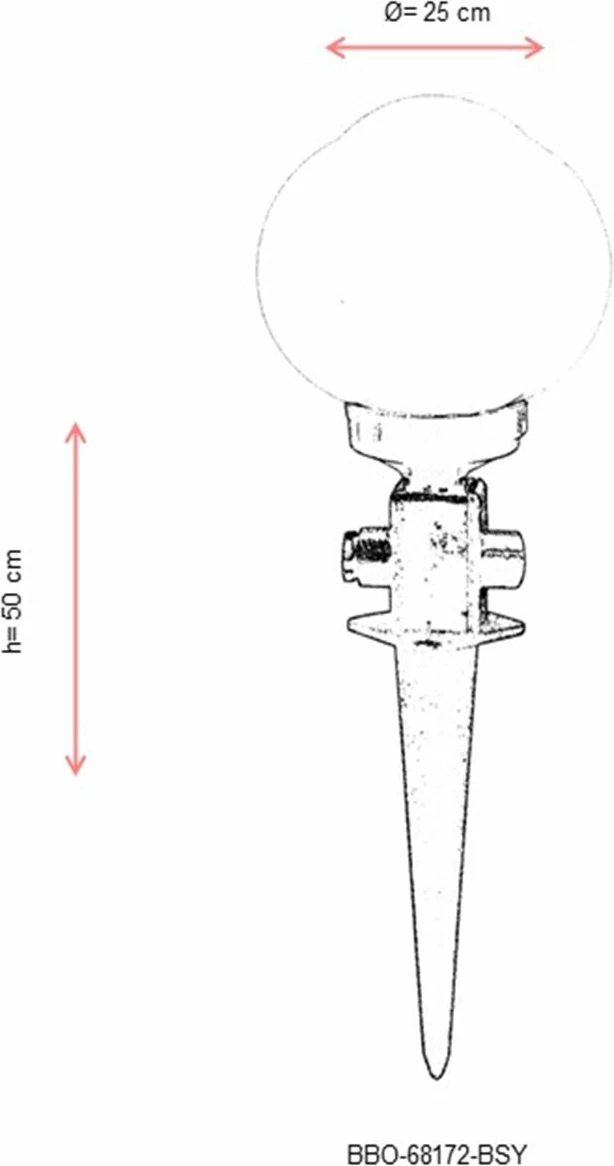 Llambë muri për jashtë, Opviq, BBO-68172-BSY