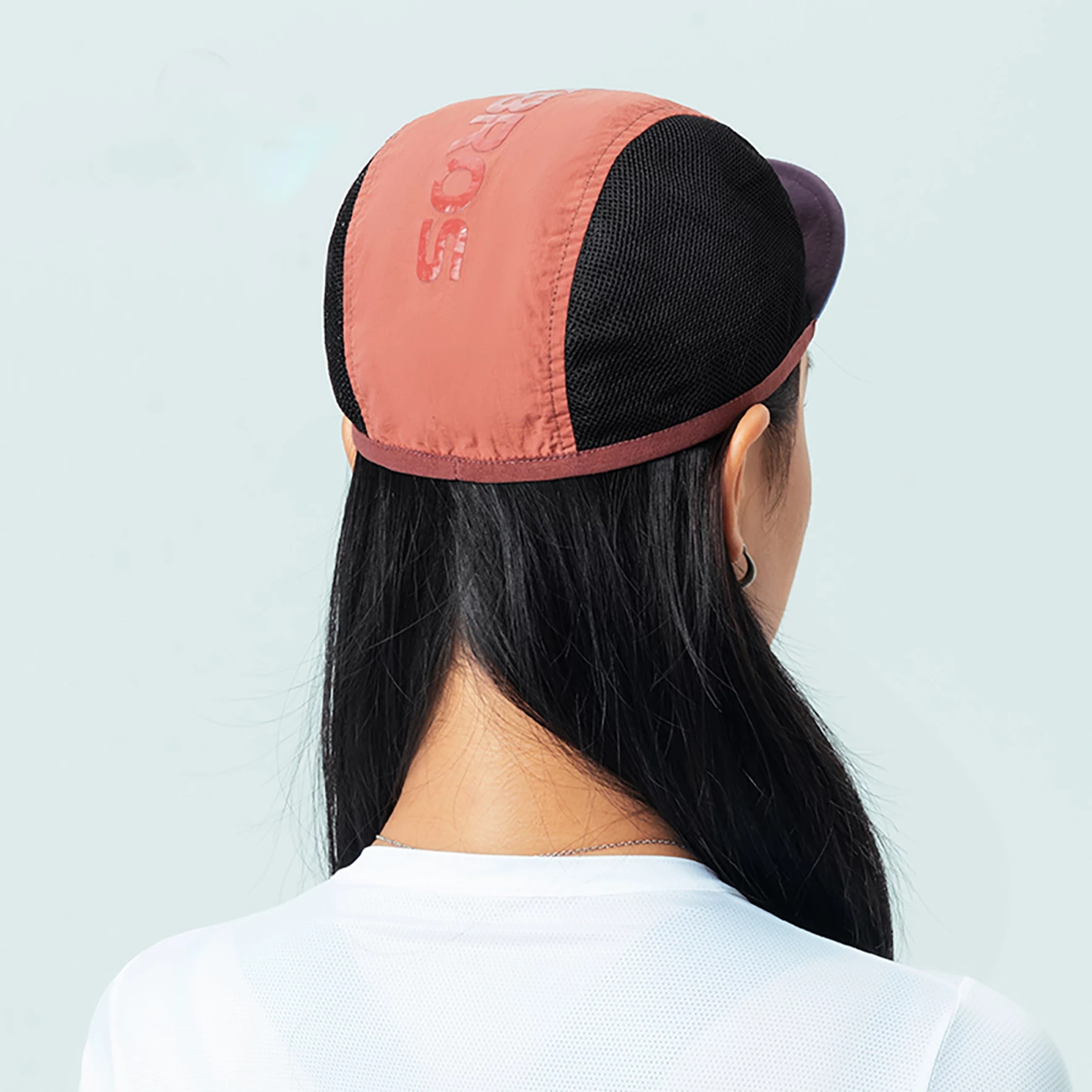 Kapelë çiklizmi Rockbros 18240007003 me visor, e kuqe