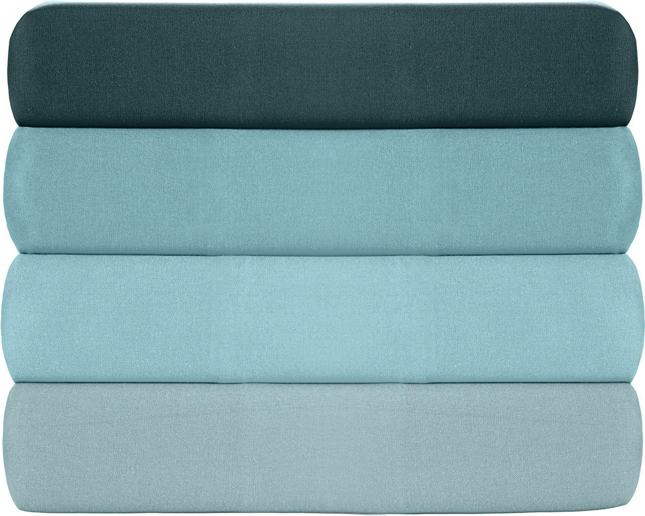 Mbulesë jorgani King Ranforce, ngjyrë mint, L'essentiel, 240x220cm