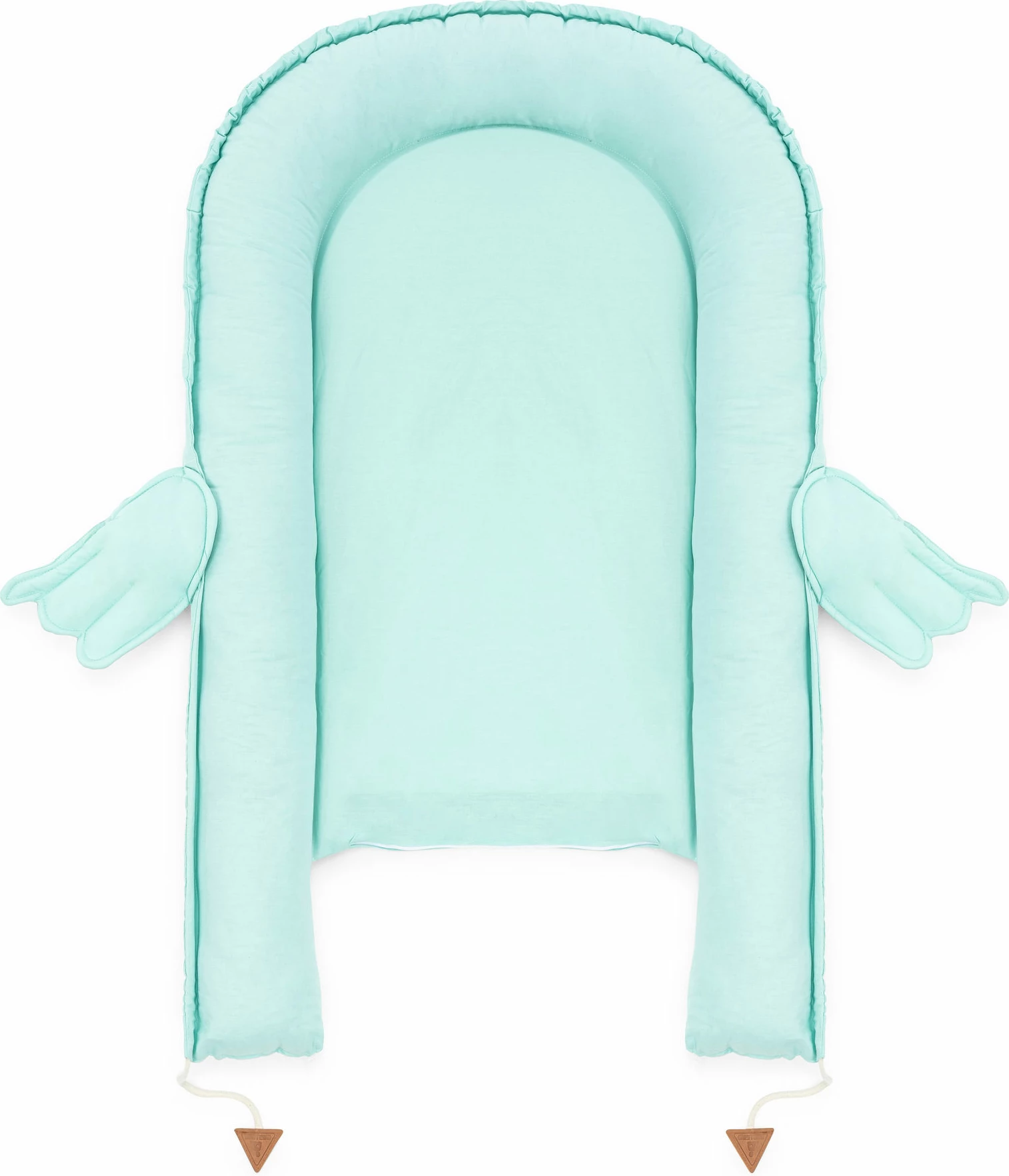Shtrat për bebe Evila Originals, babynest, ngjyrë mint