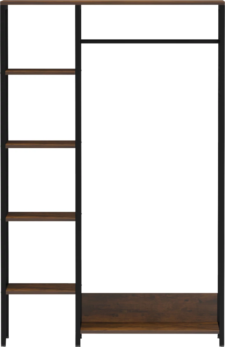 Rafte hyrëse Aranja FH18082, e kaftë, 90x30x140H cm