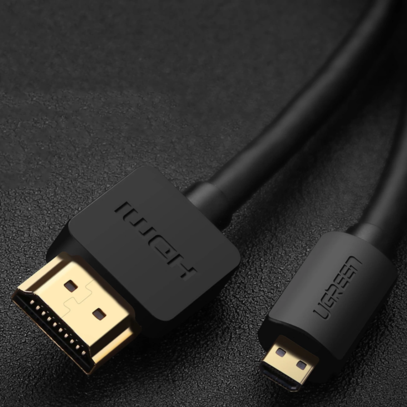 Kabllo Ugreen Micro HDMI në HDMI 3m, e zezë