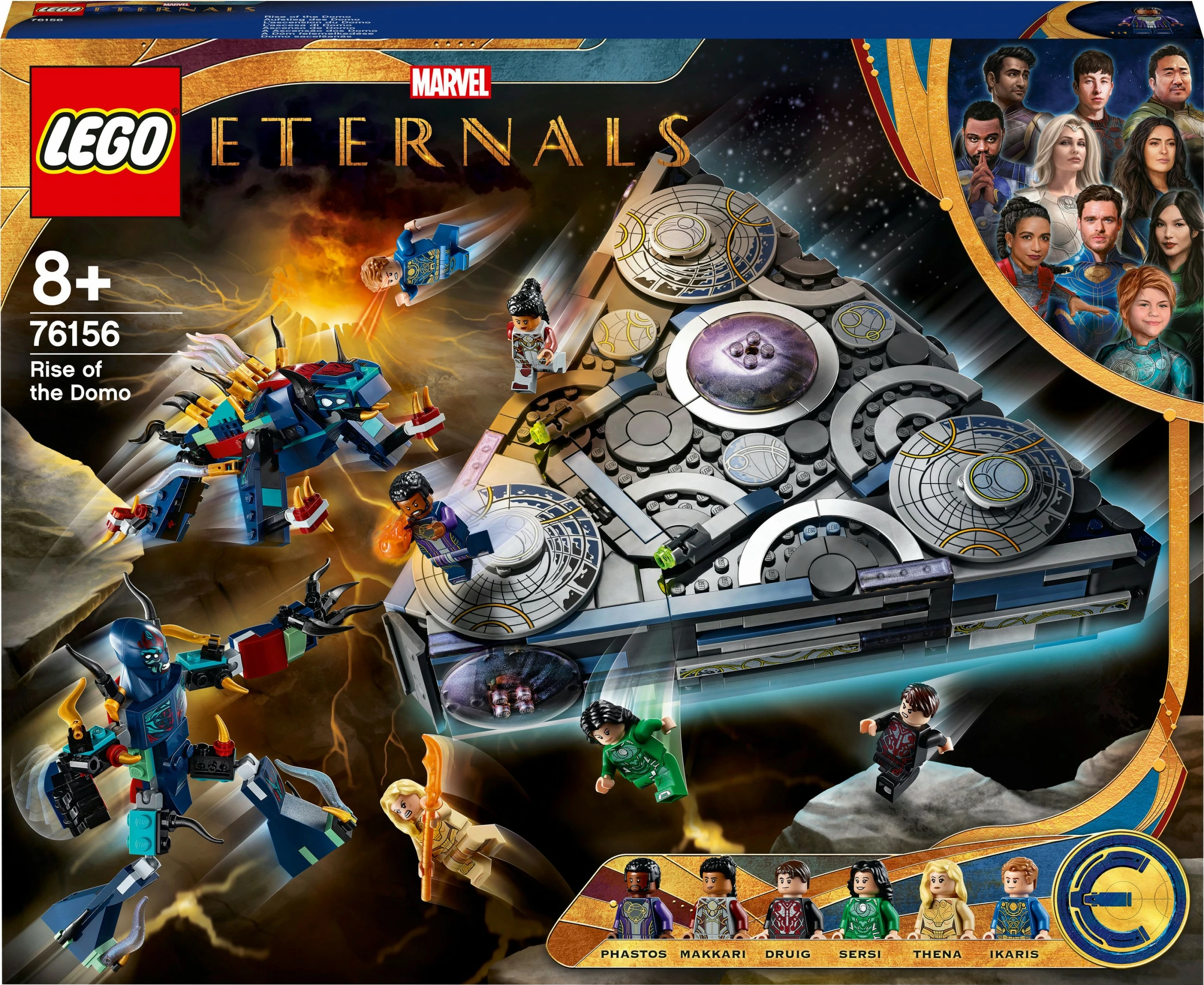 Set ndërtimi LEGO Marvel Avengers Rise of the Domo, 8 vjeç, plastik, 1040 pjesë