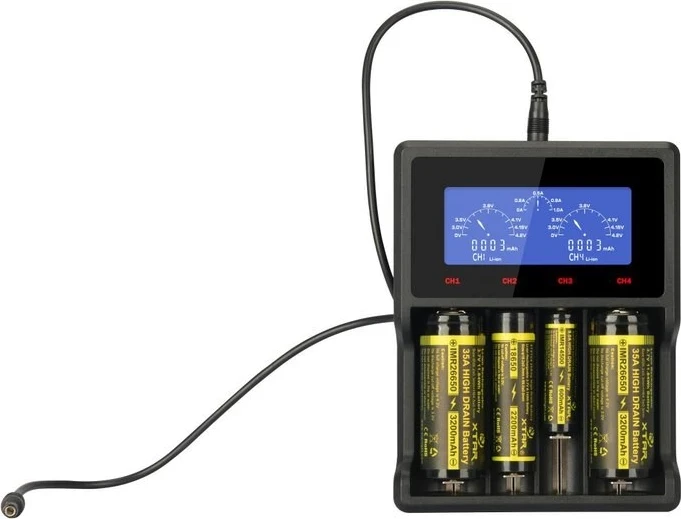 Karikues për bateri XTAR,VC4SL, 18650