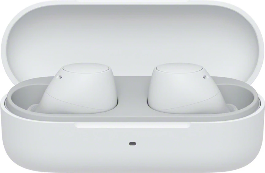 Kufje Sony WF-C510, pa kabllo, in-ear, 22h bateri, me kuti karikimi, të bardha