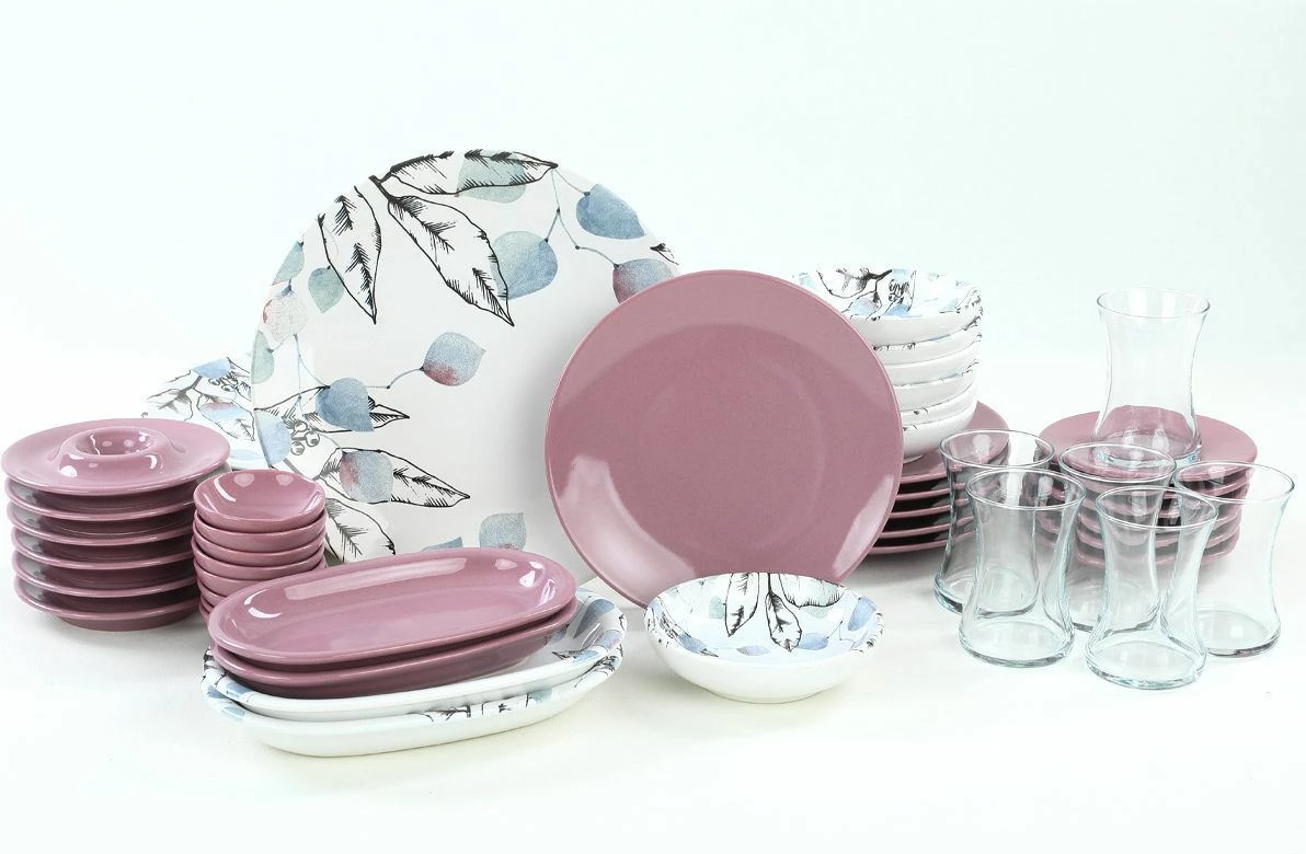 Set mëngjesi 50 pjesësh, Hermia Concept, TV087050F3X2AJ47100MAP0300