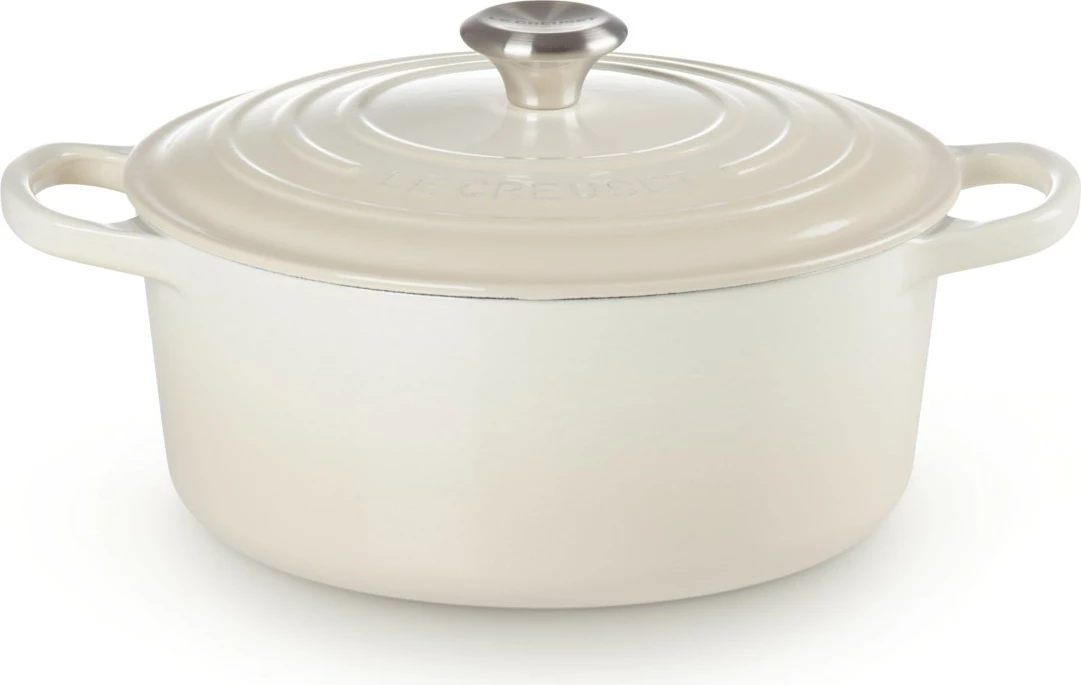 Enë pjekjeje Le Creuset Signature Roaster 26cm meringue