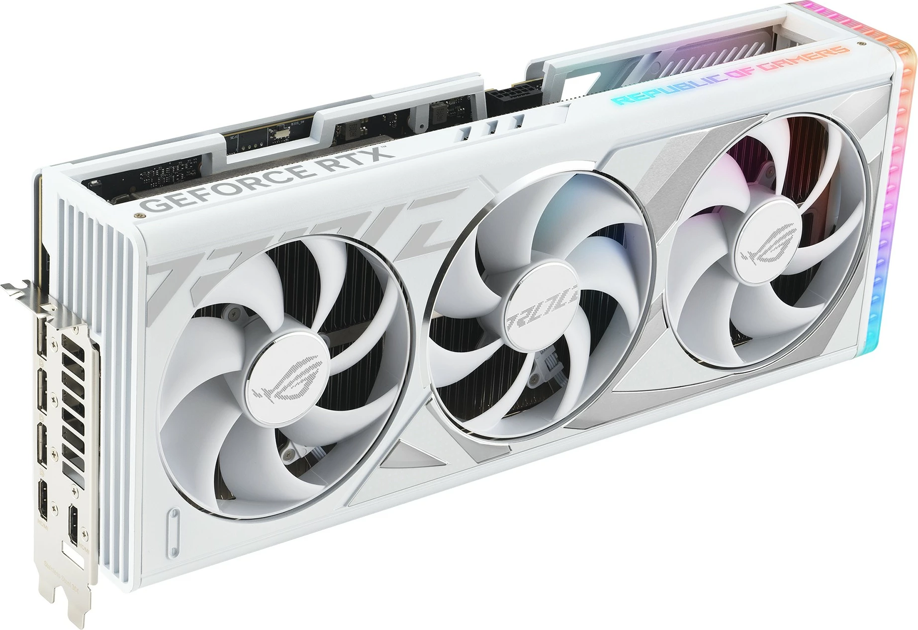 Kartelë grafike ASUS ROG Strix RTX 4090, 24 GB, GDDR6X, e bardhë