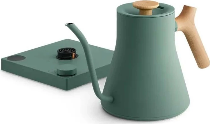 Çajnik elektrik Fellow Stagg EKG PRO, 0.9L, i gjelbër/kafe