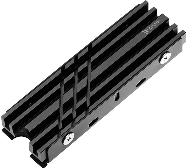 Ftohës për M.2 NVMe Savio AK-60, për PC dhe PS5, i zi