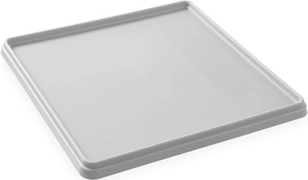 Kapak rafti për gota, Amerbox, 500x500x35 mm, polipropilen rezistent, gri