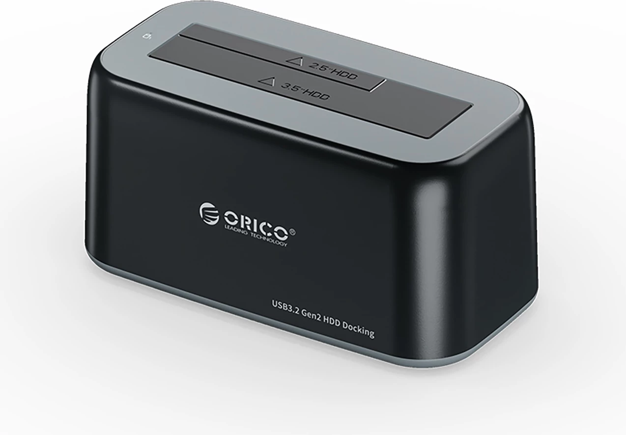 Stacion docking Orico 6819C3 për HDD/SSD 2.5"/3.5", USB-C, 10Gbps, i zi