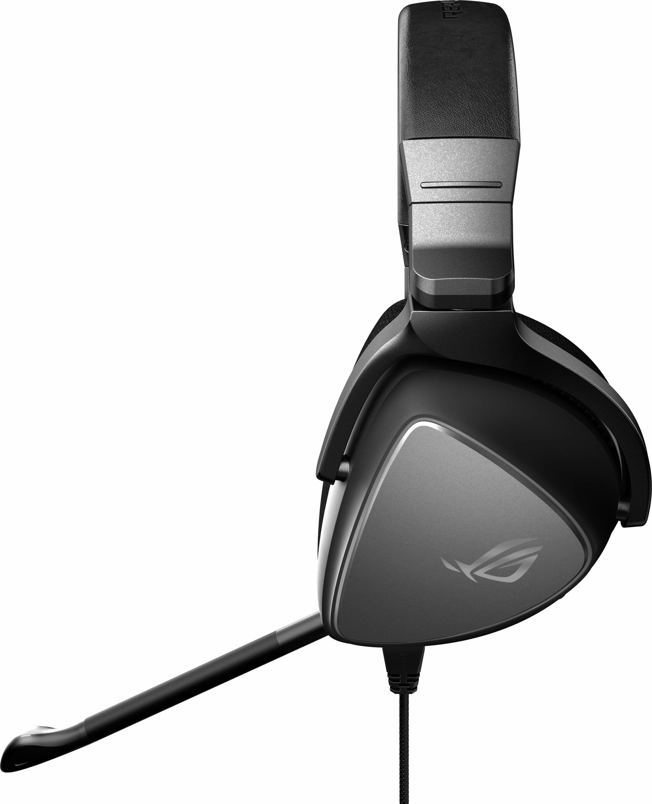 Kufje gaming ASUS ROG Delta S, me tela, USB-C, mikrofon AI, 300g, e zezë